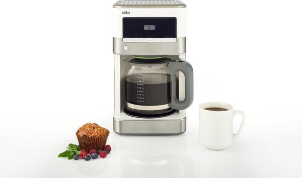 Braun KF6050WH BrewSense Coffee Maker Review: Sleek Design, Great Flavor