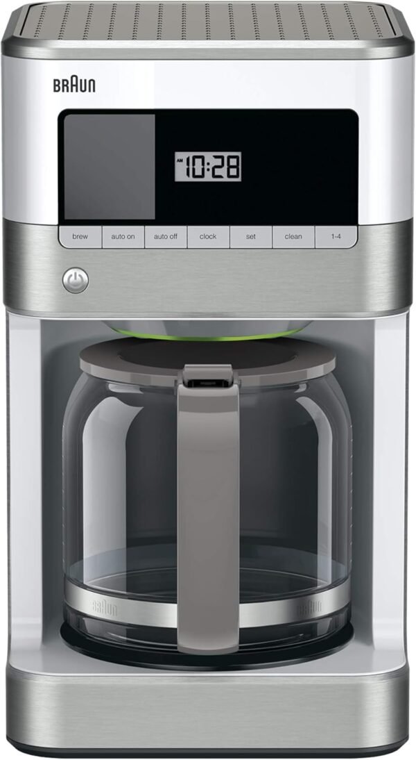 Braun KF6050WH BrewSense Coffee Maker Review: Sleek Design, Great Flavor