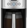 Cuisinart Coffee Maker, 14-Cup Glass Carafe, Fully Automatic for Brew Strength Control & 1-4 Cup Setting, Stainless Steel, DCC-3200P1