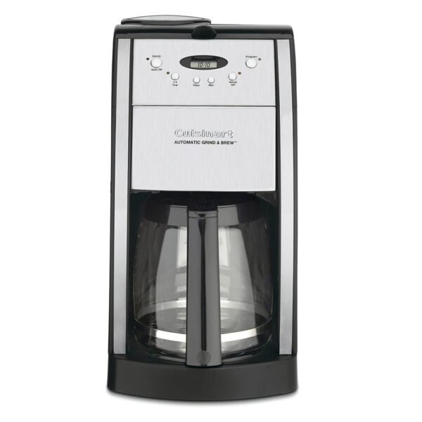 Cuisinart DGB-550BKP1 Automatic Coffeemaker Grind & Brew, 12-Cup Glass, Black