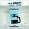 Nostalgia Retro 12-Cup Programmable Coffee Maker Aqua Review