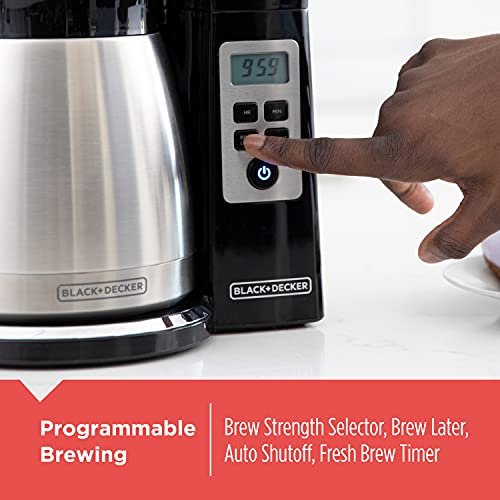 BLACK+DECKER CM2046S Coffee Maker Review - Thermal, Programmable, and Efficient BLACK+DECKER CM2046S Coffee Maker Review - Thermal, Programmable, and Efficient