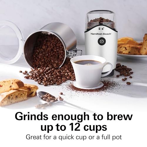 Hamilton Beach 80350RV Coffee Grinder Review - Compact, Efficient, and User-Friendly
