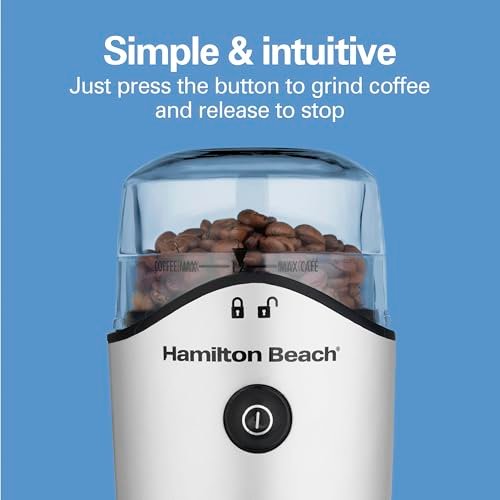 Hamilton Beach 80350RV Coffee Grinder Review - Compact, Efficient, and User-Friendly