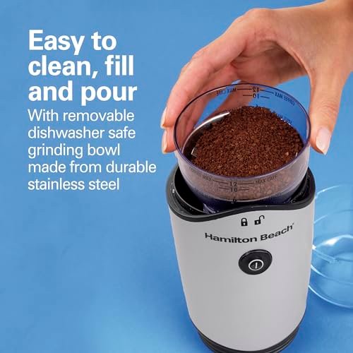 Hamilton Beach 80350RV Coffee Grinder Review - Compact, Efficient, and User-Friendly