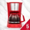 Holstein HH-0914701R 5-Cup Coffee Maker Review: Compact, Stylish, and Efficient