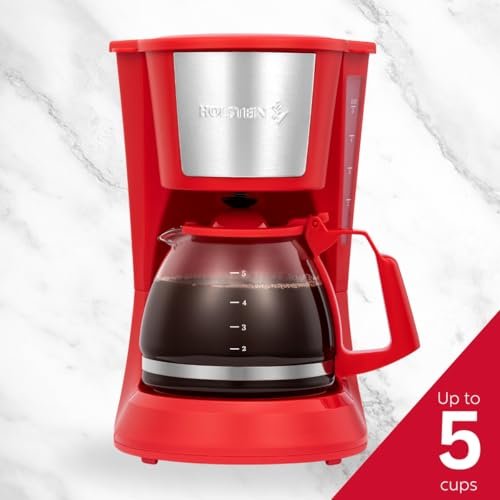 Holstein HH-0914701R 5-Cup Coffee Maker Review: Compact, Stylish, and Efficient