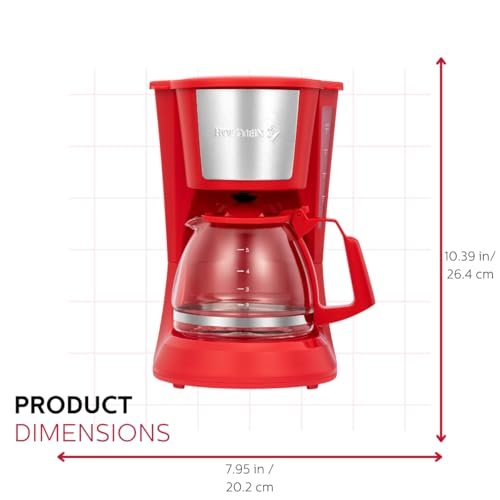 Holstein HH-0914701R 5-Cup Coffee Maker Review: Compact, Stylish, and Efficient