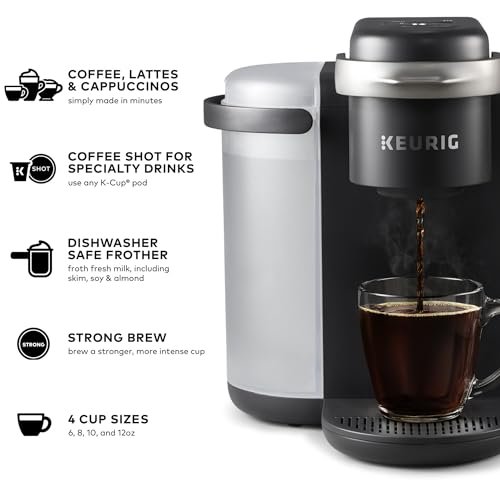 Keurig K-Cafe K-Cafe Coffee Maker Review: Versatile, Stylish, and User-Friendly