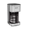 KRUPS Coffee Maker 10 Cups Simply Brew Stainless Steel Drip Coffee Maker, 900 Watts Coffee Filter, Drip Free, Dishwasher Safe Pot Silver and Black KRUPS Coffee Maker 10 Cups Simply Brew Stainless Steel Drip Coffee Maker, 900 Watts Coffee Filter, Drip Free, Dishwasher Safe Pot Silver and Black