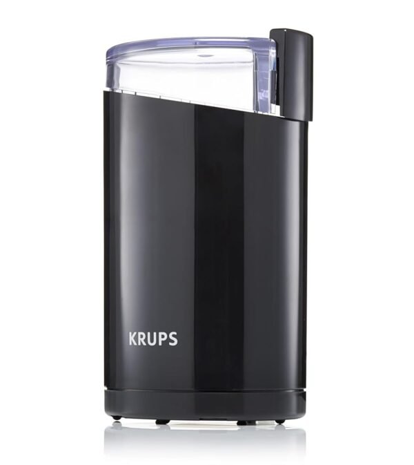 KRUPS Precision Coffee and Spice Grinder: 3 oz Capacity, 200W Motor, Stainless Steel Blades for Uniform Grinding - Versatile for Coffee Beans, Spices, Herbs, and Nuts (Black) KRUPS Precision Coffee and Spice Grinder: 3 oz Capacity, 200W Motor, Stainless Steel Blades for Uniform Grinding - Versatile for Coffee Beans, Spices, Herbs, and Nuts (Black)