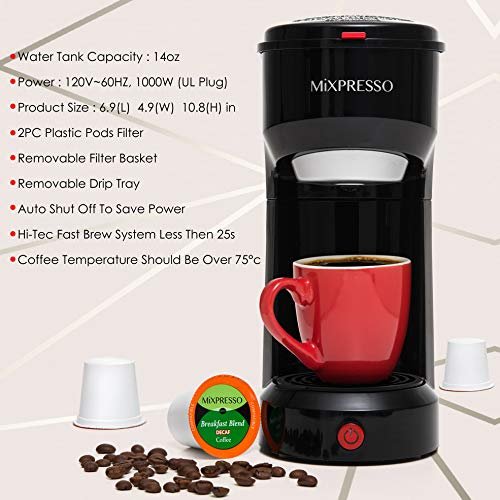 Mixpresso 0722589233463 Review: Compact 2-in-1 Coffee Maker for Single Serve Mixpresso 0722589233463 Review: Compact 2-in-1 Coffee Maker for Single Serve