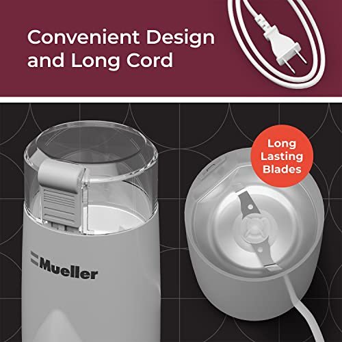 Mueller MLR010556N HyperGrind Electric Grinder Review: Compact, Efficient, and Powerful