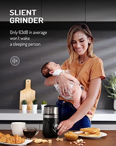 SHARDOR CG638B-2 Coffee Grinder Review: Adjustable, Compact, and Efficient