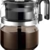 Café Brew Collection 8-Cup Glass Stovetop Percolator Coffee Pot - Borosilicate Glass Coffee Percolator - BPA Free - Dishwasher Safe - Brewing on Electric and Gas Ranges