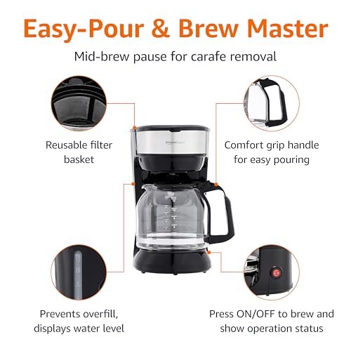 Could Amazon Basics 12-Cup Coffee Maker Review Reveal the Best Compact Drip Machine for You