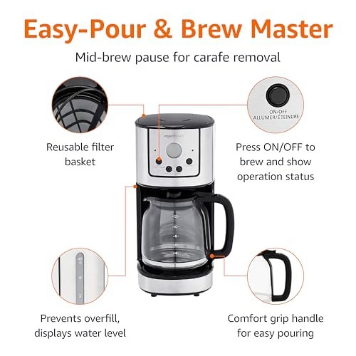 Could the Amazon Basics Programmable Coffeemaker be the best 12 cup coffee maker review readers need?
