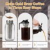 Could the DWTS DANWEITESI Cold Brew Coffee Maker Be the Best Review You Need for Iced Coffee Fans