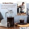Could the Glyntrof Cold Brew Coffee Maker Mason Jar live up to its review hype and impress you?