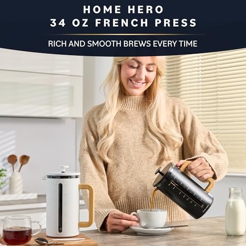 Could the Home Hero French Press Coffee Maker review reveal the best kitchen upgrade for coffee lovers?