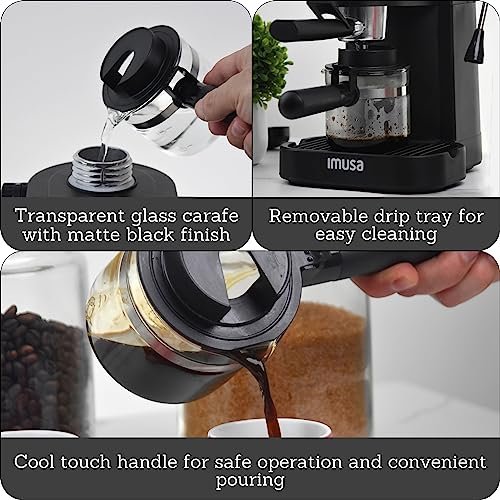 Could the Imusa GAU-18202 Coffee Maker Review Impress Espresso Lovers with Its Features?