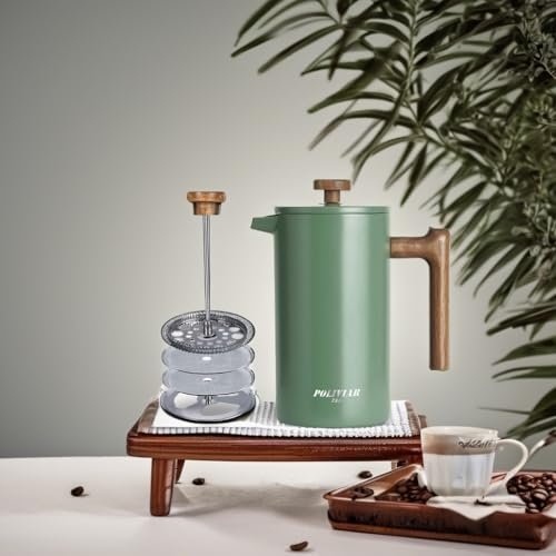 Could the POLIVIAR French Press Coffee Maker Review Perfectly Match Your Kitchen Needs?