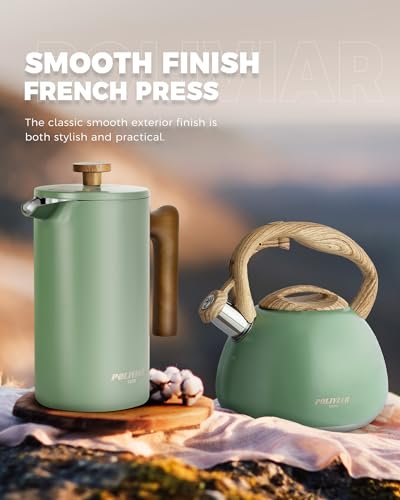 Could the POLIVIAR French Press Coffee Maker Review Perfectly Match Your Kitchen Needs?