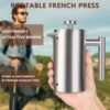 Could the SZHETEFU 12 OZ French Press Coffee Maker review change your camping brew game?