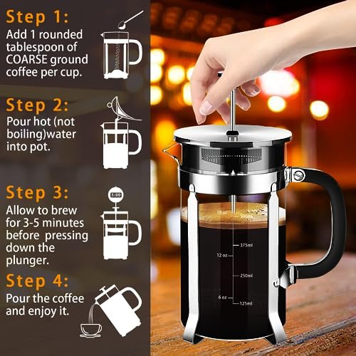 Could the YMMIND French Press Coffee Maker B-FP-21OZ-S deliver the best brew Review inside
