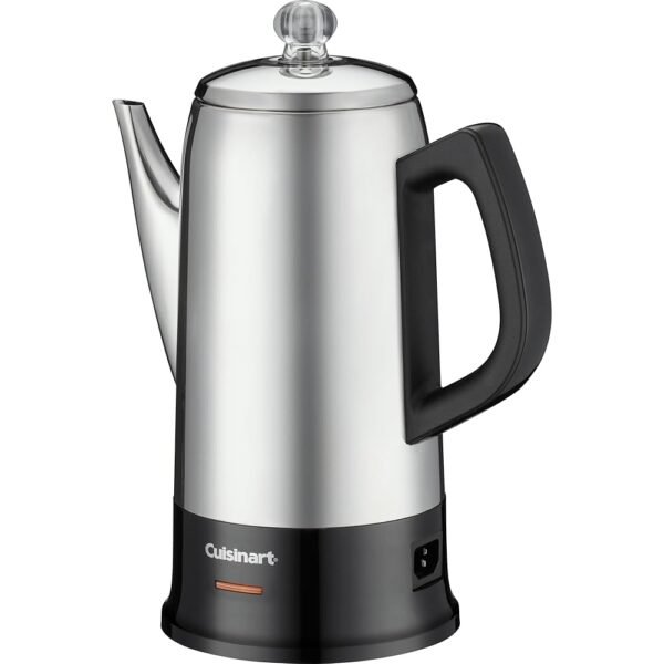 Cuisinart Classic 12 Cup Percolator, PRC-12N, Stainless Steel Cuisinart Classic 12 Cup Percolator, PRC-12N, Stainless Steel