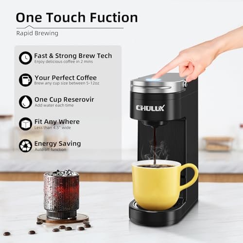 Does CHULUX Single Cup Coffee Maker Review Reveal the Best Slim K Cup Brewer for Travel and Home Use Does CHULUX Single Cup Coffee Maker Review Reveal the Best Slim K Cup Brewer for Travel and Home Use