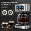 Does the Taylor Swoden 12-Cup Programmable Coffee Maker review reveal top drip coffee machine features worth it?