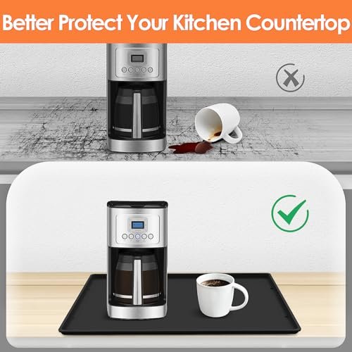 Does the TOHONFOO Silicone Coffee Maker Mat Review Protect Your Countertop Effectively? Does the TOHONFOO Silicone Coffee Maker Mat Review Protect Your Countertop Effectively?