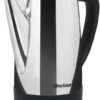 Elite Gourmet EC812 Electric 12-Cup Coffee Percolator with Keep Warm, Clear Brew Progress Knob Cool-Touch Handle Cord-less Serve, Stainless Steel