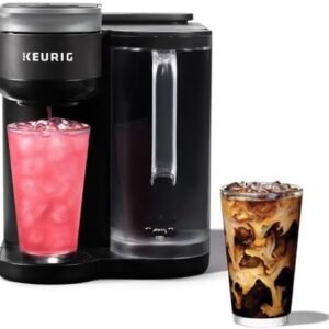 Keurig K-Brew+Chill Iced or Hot Single-Serve K-Cup Coffee Maker with MultiStream and QuickChill Technology, 70oz. Removable Reservoir