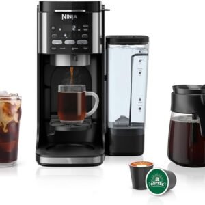 Ninja CFP101 DualBrew Hot & Iced Coffee Maker, Single-Serve, Compatible with K-Cups & 12-Cup Drip Coffee Maker, Black (Renewed) Ninja CFP101 DualBrew Hot & Iced Coffee Maker, Single-Serve, Compatible with K-Cups & 12-Cup Drip Coffee Maker, Black (Renewed)