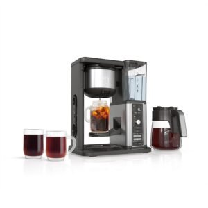 Ninja Hot & Iced XL Coffee Maker with Rapid Cold Brew, 4 Brew Styles, 8 Sizes Small Cup to Travel Mug, Single-Serve Coffee Brewer, 12-Cup Carafe, Permanent Filter, Removable... Ninja Hot & Iced XL Coffee Maker with Rapid Cold Brew, 4 Brew Styles, 8 Sizes Small Cup to Travel Mug, Single-Serve Coffee Brewer, 12-Cup Carafe, Permanent Filter, Removable...