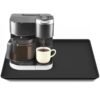 Silicone Coffee Maker Mat with Lip, 19.7'' x 15'' Heavy Duty Coffee Maker Mat for Countertops, Coffee Tray Fit Under Coffee Machine Appliance Automatic Machines Espresso... Silicone Coffee Maker Mat with Lip, 19.7'' x 15'' Heavy Duty Coffee Maker Mat for Countertops, Coffee Tray Fit Under Coffee Machine Appliance Automatic Machines Espresso...