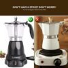 What makes the LAOION Cuban Coffee Maker stand out in this detailed review